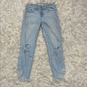 Light Blue Distressed Cello Jeans
